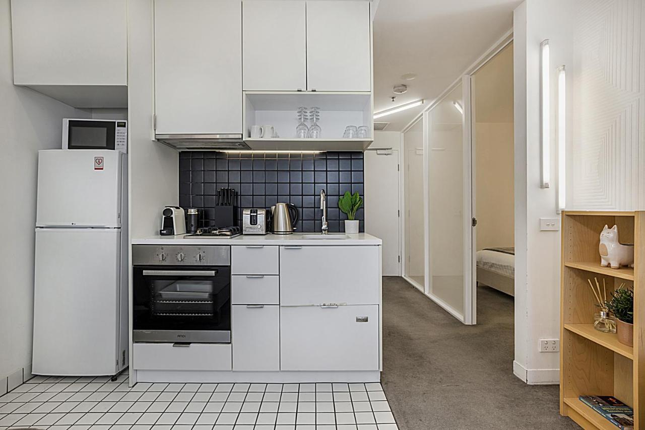 墨尔本2-Bed Unit Metres From Cbd Malls, Dining & Sights公寓 外观 照片
